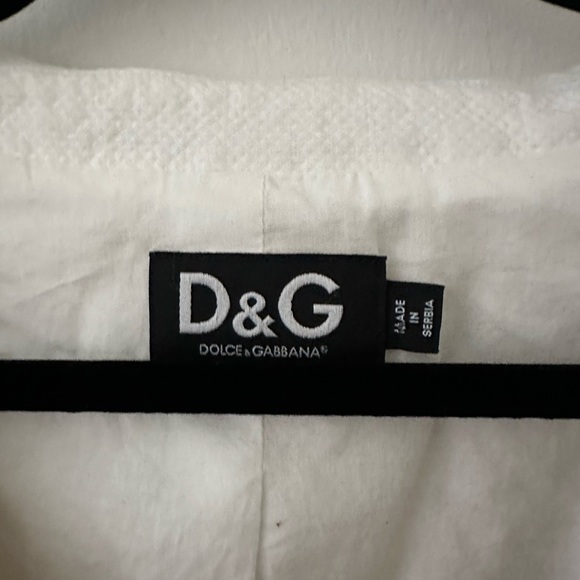 D&G summer blazer. No sizing. Fits like an M. Perfect condition. - Picture 2 of 4